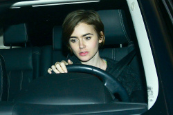 Lily Collins - Leaving the Sunset Marquis Hotel in West Hollywood - February 26, 2015 (7xHQ) 6mHQuGte