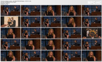 Natasha Lyonne - Late Night With Seth Meyers - 9-23-15