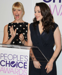 Kat Dennings & Beth Behrs - 2014 People's Choice Awards nominations announcement at The Paley Center for Media (Beverly Hills, November 5, 2013) - 83xHQ 8Qid96jq