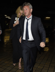 Charlize Theron and Sean Penn - seen leaving Royal Festival Hall. London - February 16, 2015 (153xHQ) Bu2eQcdb