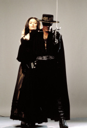 Catherine Zeta Jones - Catherine Zeta-Jones, Antonio Banderas, Anthony Hopkins - постеры и промо стиль к фильму "The Mask of Zorro (Маска Зорро)", 1998 (23хHQ) Kzm0AwMe