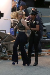 Iggy Azalea - on the set of her music for Trouble in LA - February 1, 2015 - 38xHQ PM4aGDBI