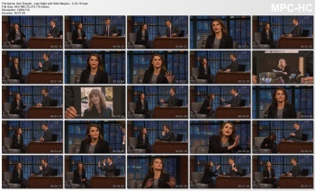 Keri Russell - Late Night with Seth Meyers - 3-16-15