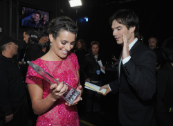 Lea Michele - 2013 People's Choice Awards at the Nokia Theatre in Los Angeles, California - January 9, 2013 - 339xHQ U6VXQrZI