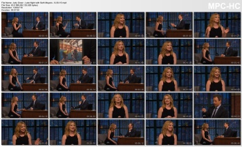 Judy Greer - Late Night with Seth Meyers - 9-30-15