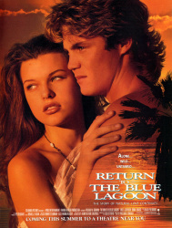 Brian Krause, Milla Jovovich - Промо стиль и постер к фильму "Return to the Blue Lagoon (Возвращение в Голубую лагуну)", 1991 (4xHQ) WRqncX23