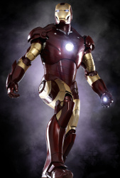 Robert Downey Jr., Jeff Bridges, Gwyneth Paltrow, Terrence Howard - промо стиль и постеры к фильму "Iron Man (Железный человек)", 2008 (113хHQ) Wri6t36S
