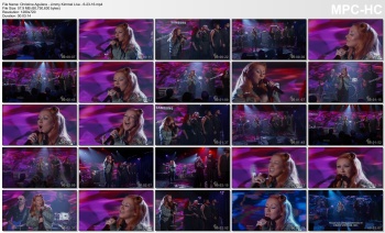 Christina Aguilera - Jimmy Kimmel Live - 6-23-16